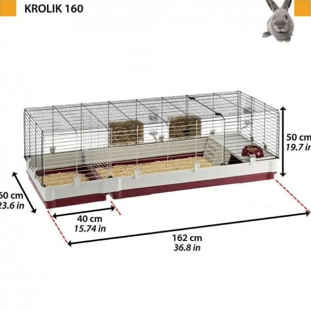 Ferplast Krolik 160 162x60x50 cm