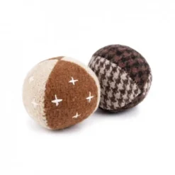 Gaia Upcycled Wool Kattleksak Midiboll 2-pack