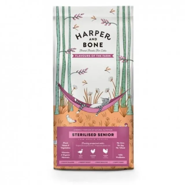 Harper&Bone Cat Senior Sterilised Flavours of the Farm 5 kg