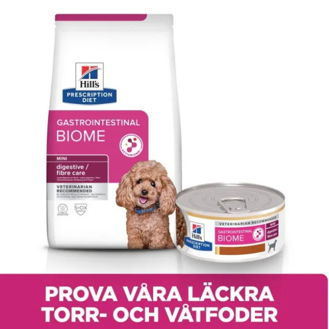 Hill's Prescription Diet Canine Gastrointestinal Biome Mini Digestive/Fibre CareChicken