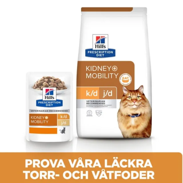 Hill's Prescription Diet Feline k/d j/d Kidney + Mobility Chicken