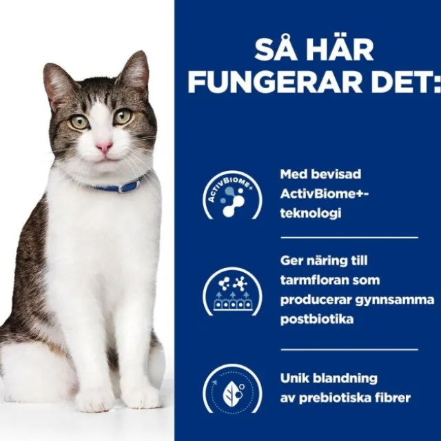 Hill's Prescription Diet Feline Gastrointestinal Biome Digestive/Fibre Care Stress Chicken