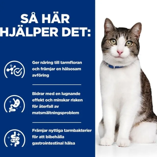 Hill's Prescription Diet Feline Gastrointestinal Biome Digestive/Fibre Care Stress Chicken