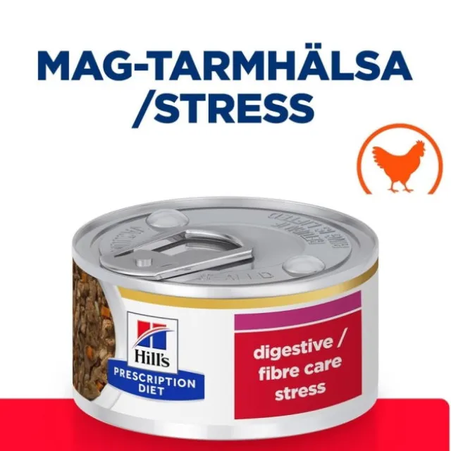 Hill's Prescription Diet Feline Gastrointestinal Biome Digestive/Fibre Care Stress Chicken