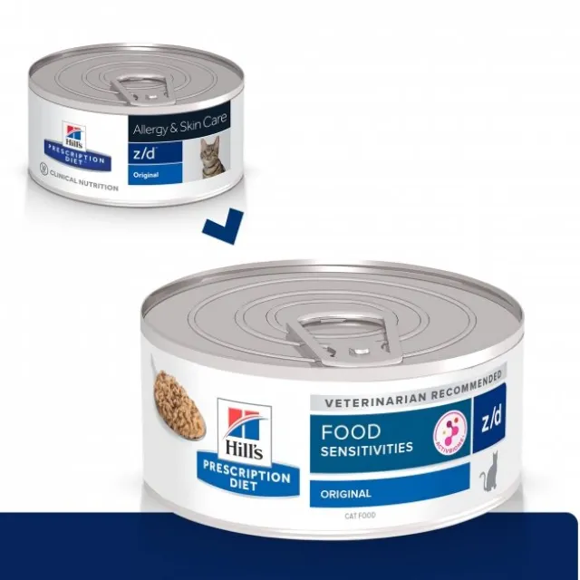 Hill's Prescription Diet Feline z/d Food Sensitivities Original 156 g