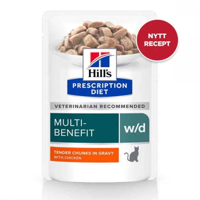 Hill's Prescription Diet Feline w/d Multi Benefit Chicken 12x85 g