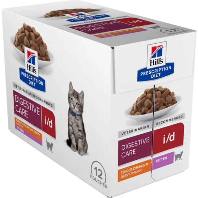 Hill's Prescription Diet Feline Kitten i/d Digestive Care Chicken 12x85 g