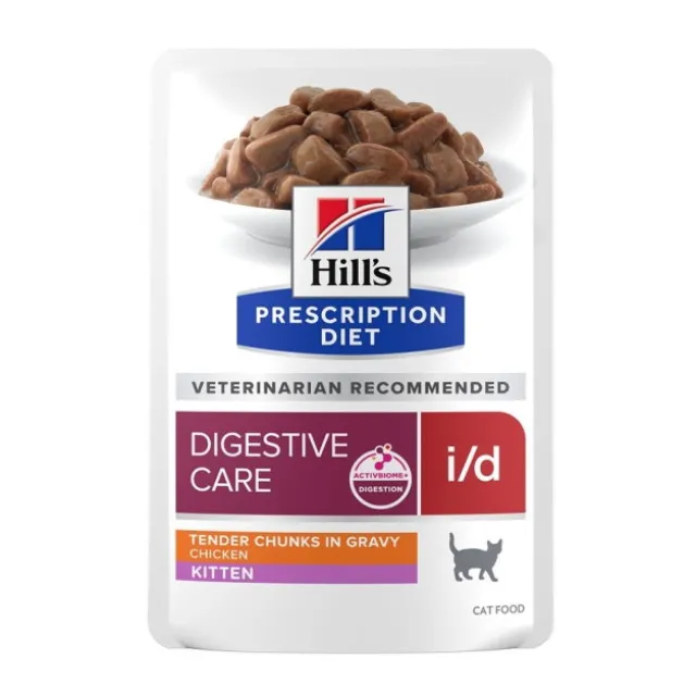 Hill's Prescription Diet Feline Kitten i/d Digestive Care Chicken 12x85 g