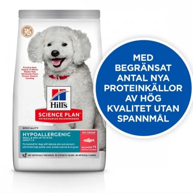 Hill's Science Plan Dog Adult Hypoallergenic Small & Mini Salmon