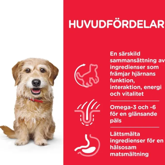 Hill's Science Plan Dog Adult 7+ Youthful Vitality Small & Mini Chicken