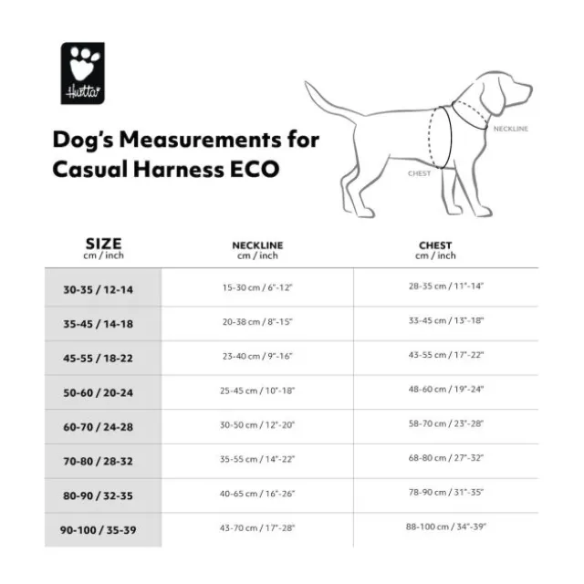 Hurtta Casual ECO Hundsele Turkos