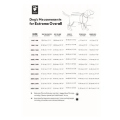 Hurtta Extreme Hundoverall Svart