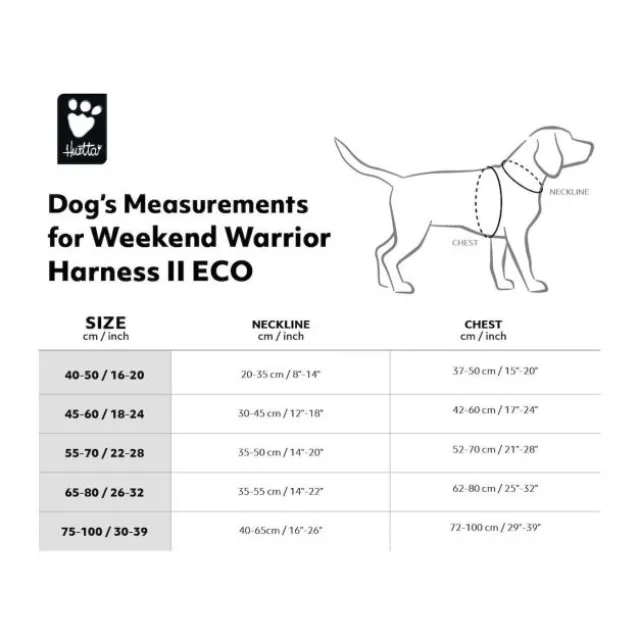 Hurtta Weekend Warrior II ECO Hundsele Grön