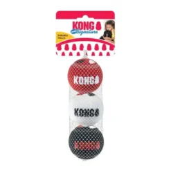 KONG Signature Sport Bollar M 6 cm 3-pack