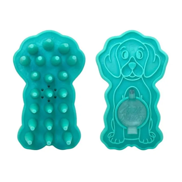 KONG ZoomGroom Bubbles Hundborste För Schamponering L