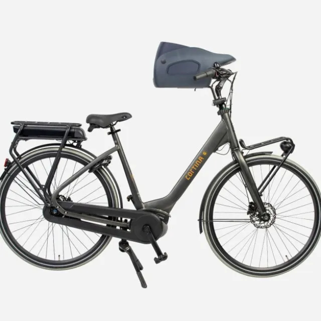 Kvisp Cykelkorg till Hund med Sele Grå