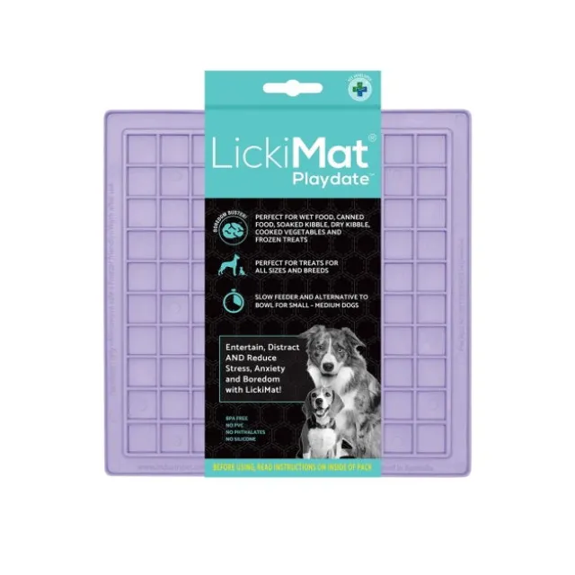 LickiMat Playdate Classic Slickmatta Lila 20 cm