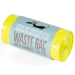 Little&Bigger Bajspåse med Handtag 50-pack