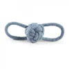 Little&Bigger Recycled Cotton Repboll med Öglor Blå