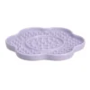 Little&Bigger Tasty Yummy Mat Slickmatta i Keramik Lila Blomma 18 cm
