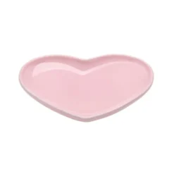 Little&Bigger XOXO Kattfat i Keramik Rosa Hjärta