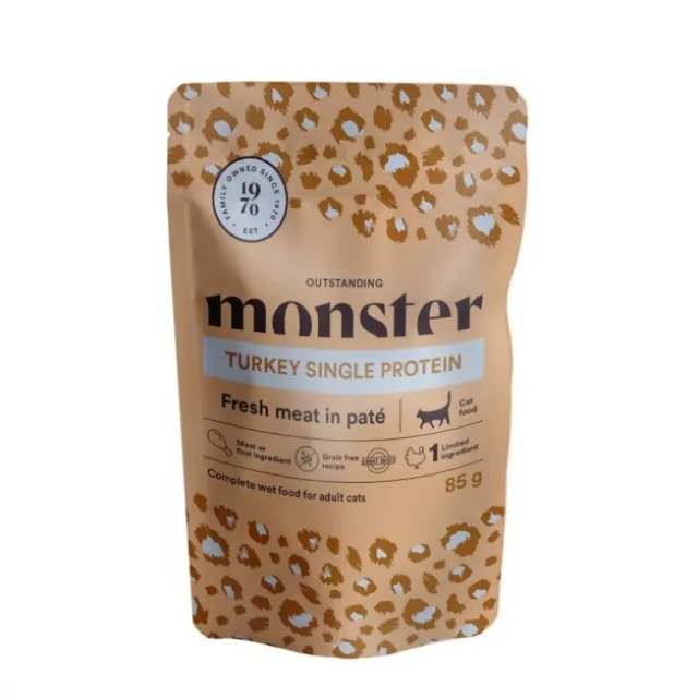 Monster Cat Adult Turkey 85 g