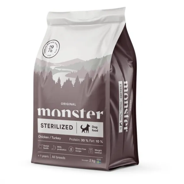 Monster Dog Adult All Breeds Sterilized Chicken & Turkey