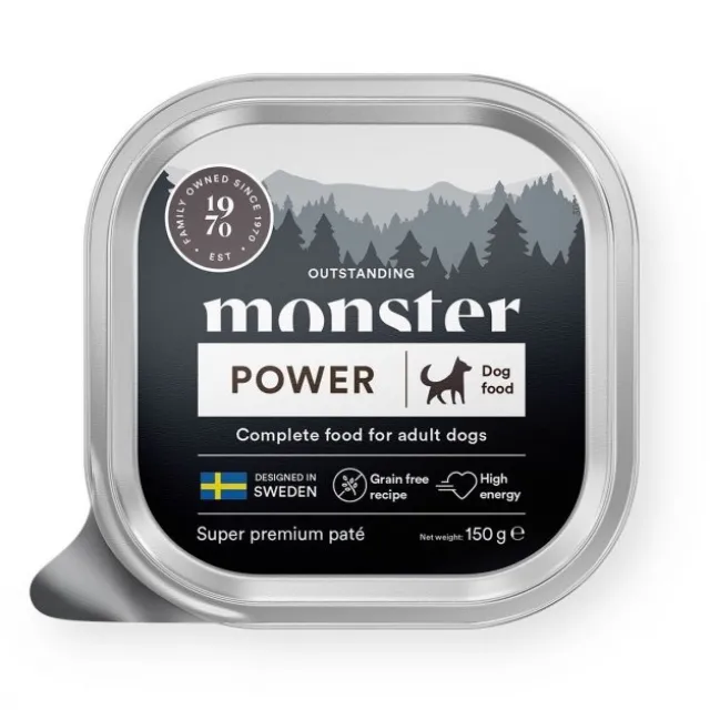 Monster Dog Adult Grain Free Power Paté Chicken 150 g
