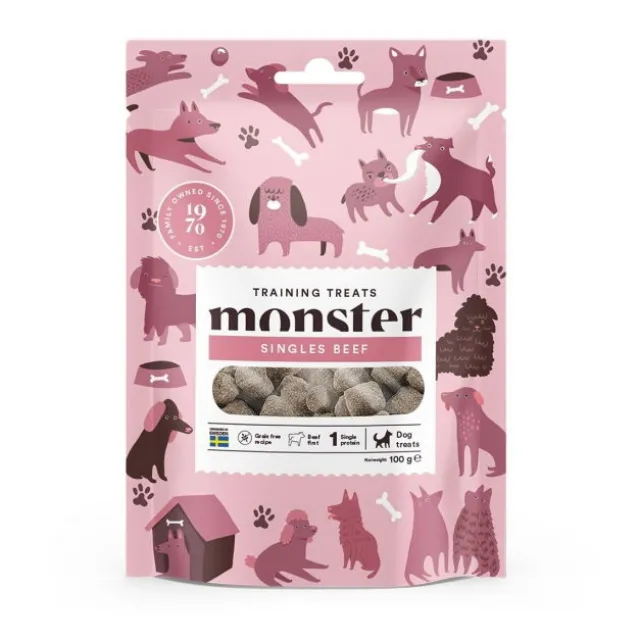 Monster Dog Training Treats Beef 100 g