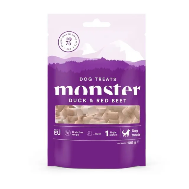 Monster Dog Treats Duck & Red Beet 100 g