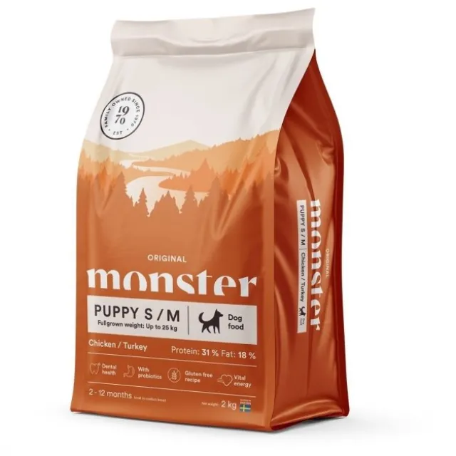 Monster Puppy Small & Medium Chicken & Turkey
