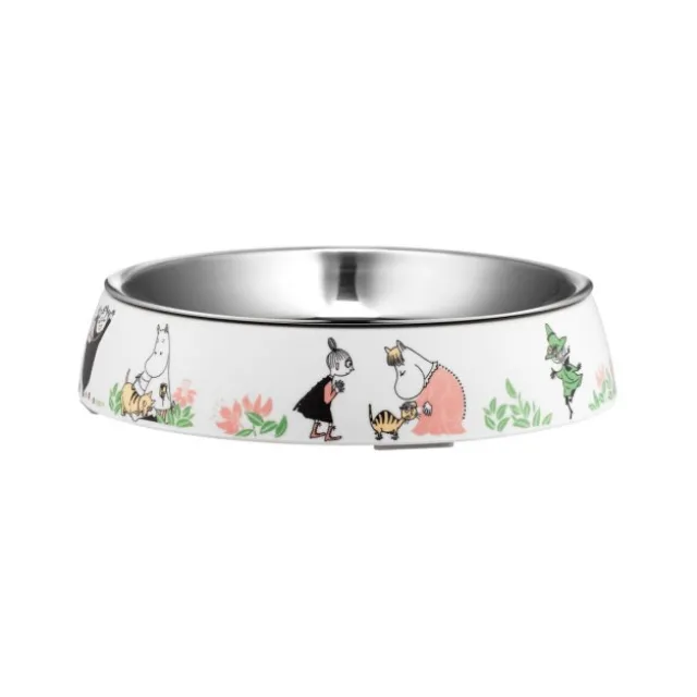 Moomin for Pets Kattskål Vit 15,5 cm