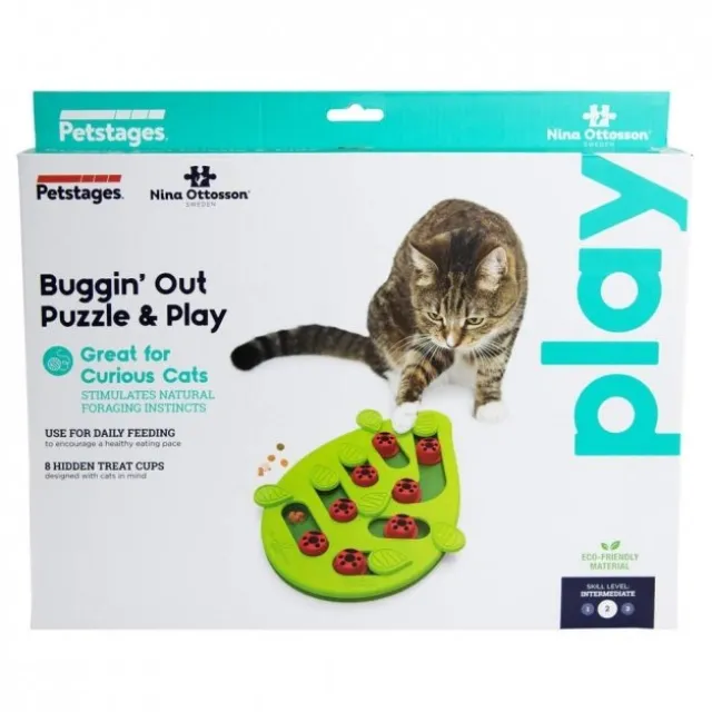 Nina Ottosson Cat Buggin’Out Puzzle & Play Grön