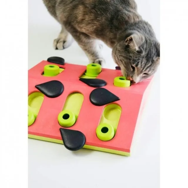 Nina Ottosson Cat Melon Madness Puzzle and Play Röd