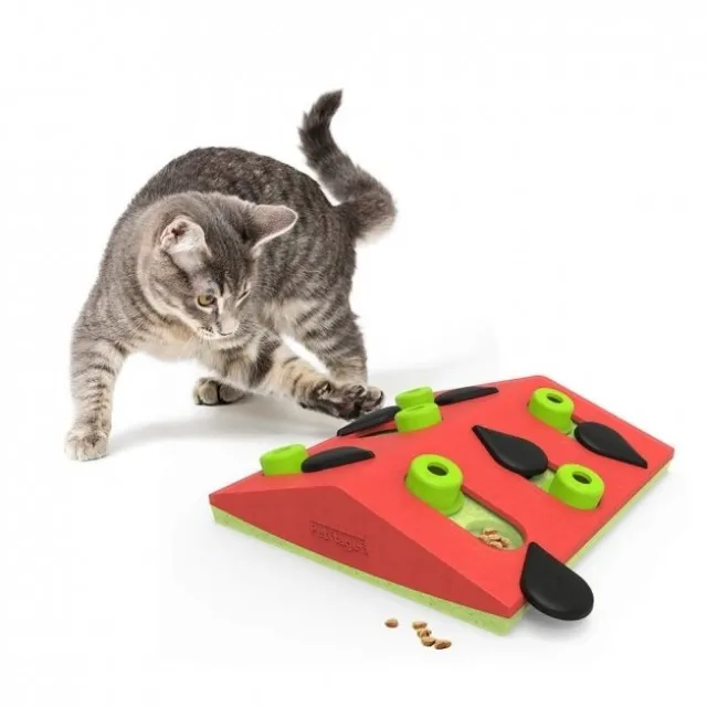 Nina Ottosson Cat Melon Madness Puzzle and Play Röd