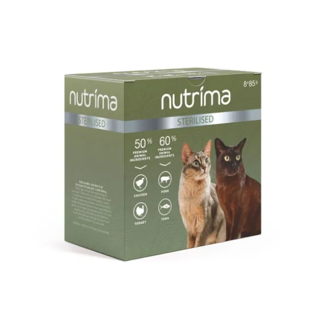 Nutrima Cat Adult Sterilised Multipack 8 x 85 g