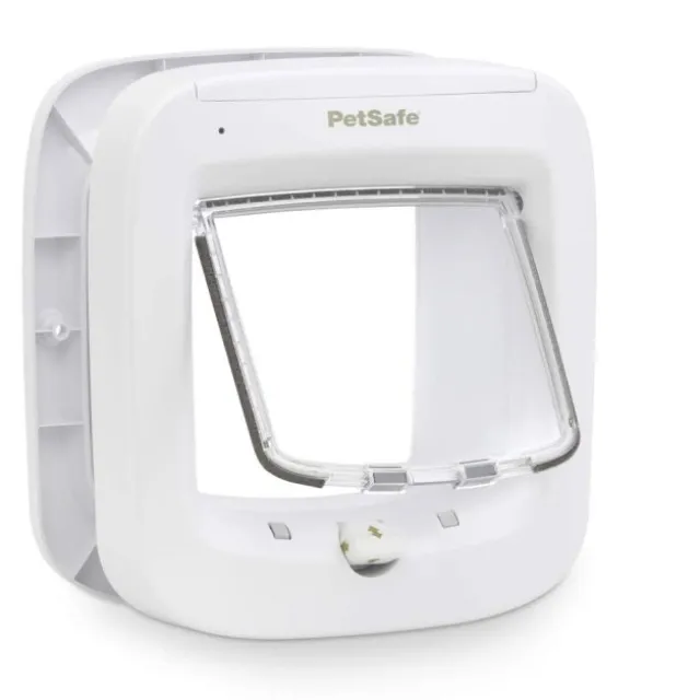 PetSafe Microchip Kattlucka Vit