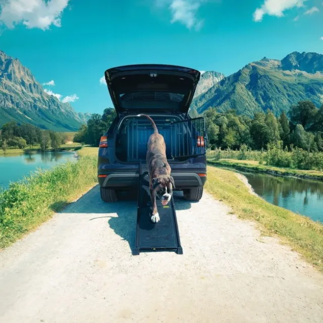 4pets EasySteps Bilramp Svart