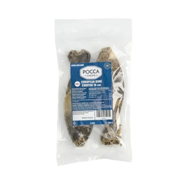 POCCA European Bone Torsk 18 cm 2-pack
