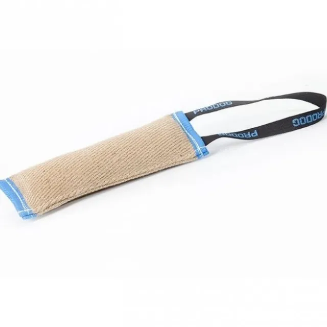 ProDog Kamprulle med pip Jute 1 handtag