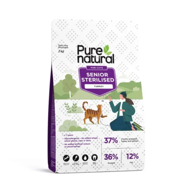 Purenatural Cat Senior & Sterilised Turkey