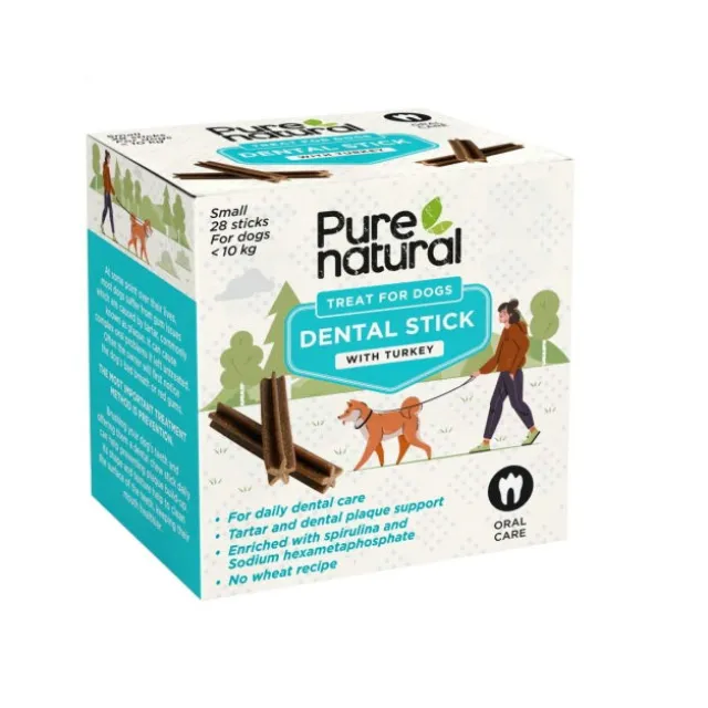 Purenatural Dental Sticks Kalkon 28-pack