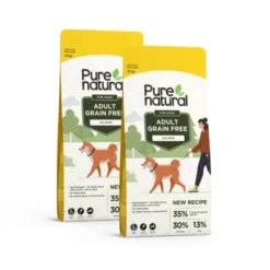 Purenatural Dog Adult Grain Free Salmon 2 x 12 kg