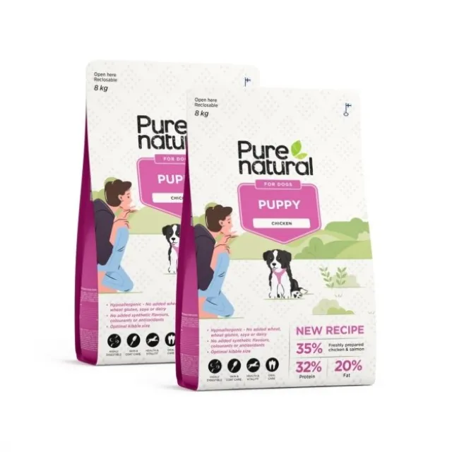 Purenatural Puppy Chicken 2 x 8 kg