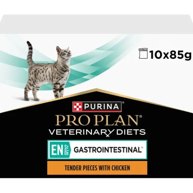 Purina Pro Plan Veterinary Diets Cat EN Gastrointestinal Chicken 10x85 g