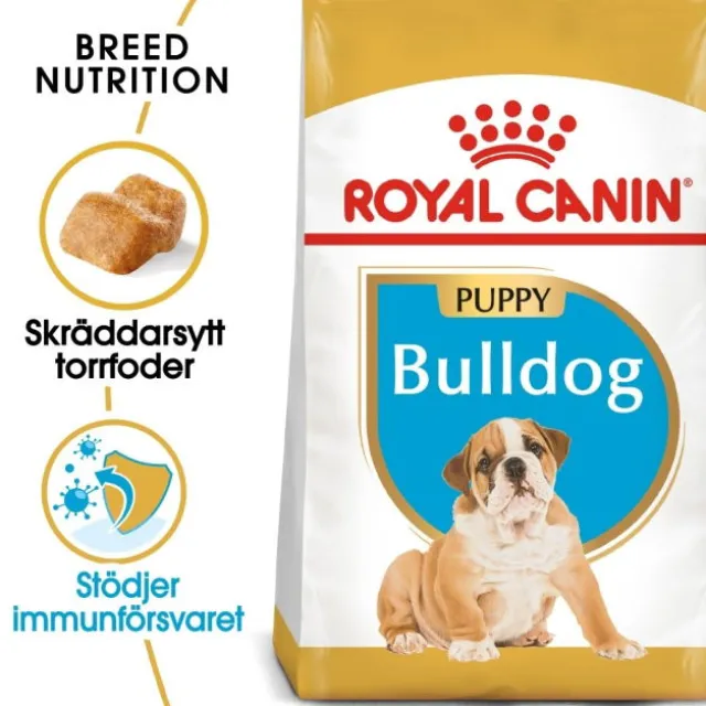 Royal Canin Bulldog Puppy torrfoder för hundvalp