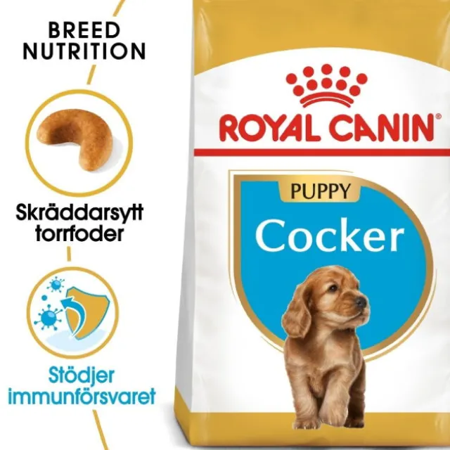 Royal Canin Cocker Puppy torrfoder för hundvalp