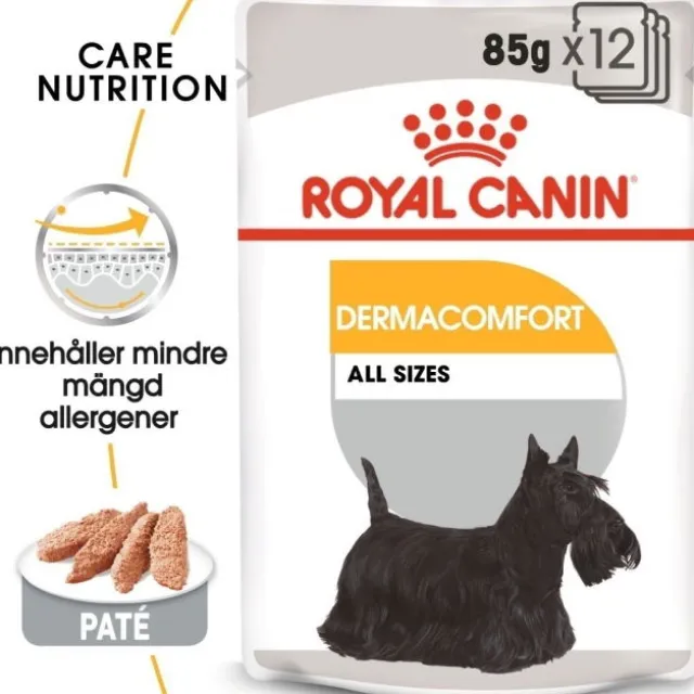Royal Canin Dermacomfort Adult Loaf våtfoder för hund 12x85 g