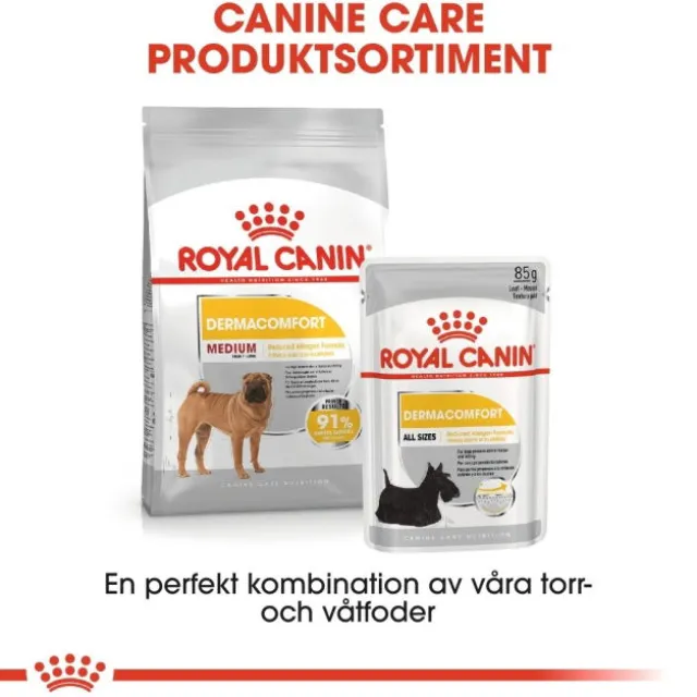 Royal Canin Dermacomfort Medium Adult torrfoder för hund