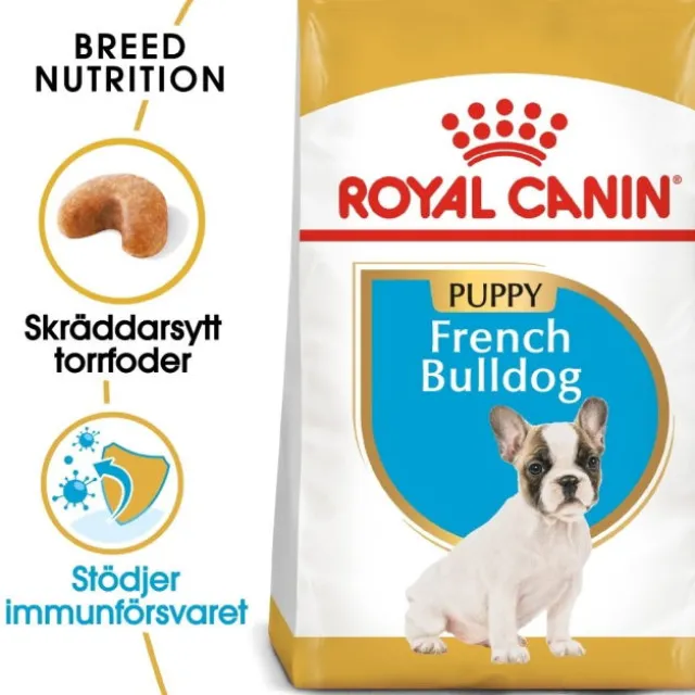 Royal Canin French Bulldog Puppy torrfoder för hundvalp